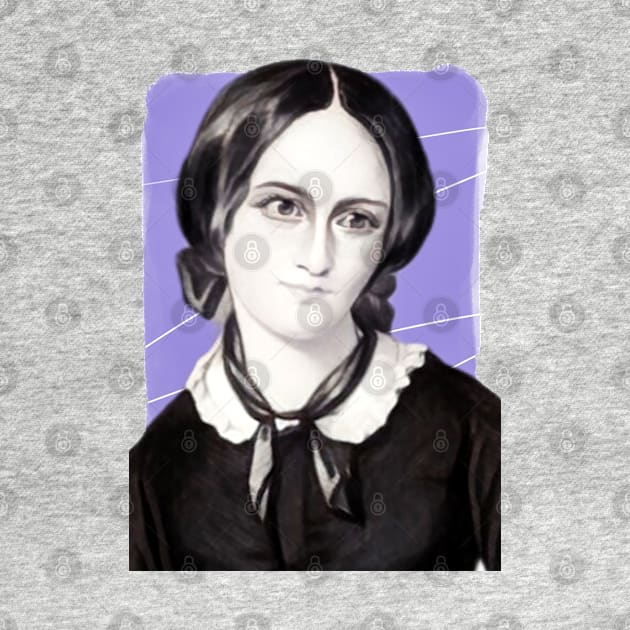 English Novelist Anne Bronte illustration by Litstoy 